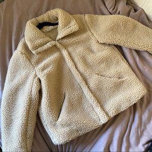 H&M Thick Sherpa Teddy Coat